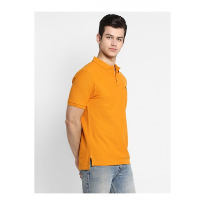 Mens Mustard T Shirt