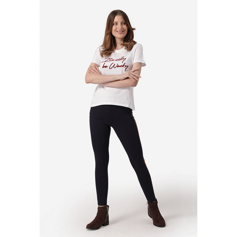 Women Navy Jegging