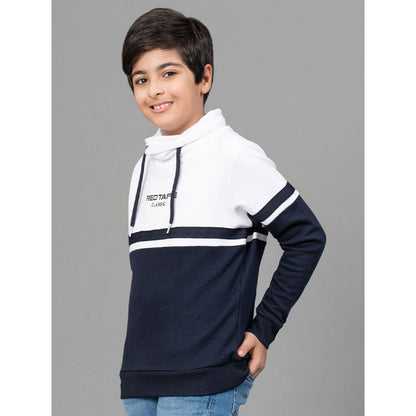 RedTape White Sweatshirt for Boys | Warm and Comfortable