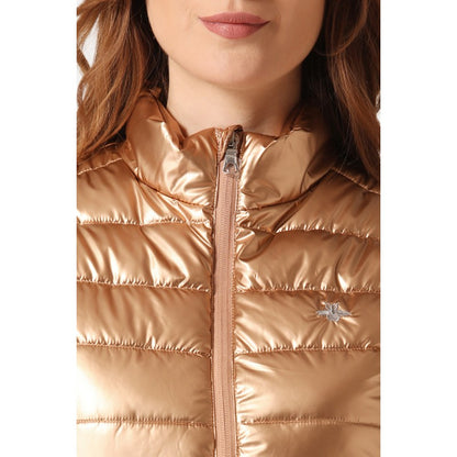 Women Metallic Gold Jacket