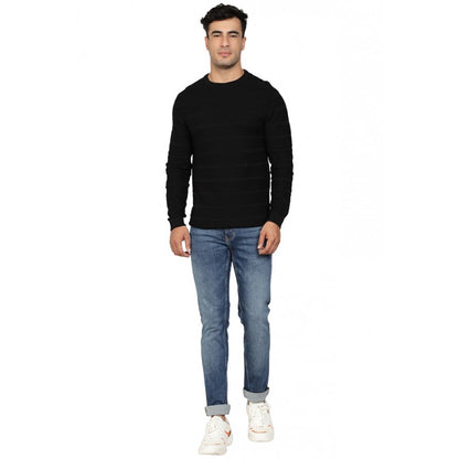 Mens Black Sweater