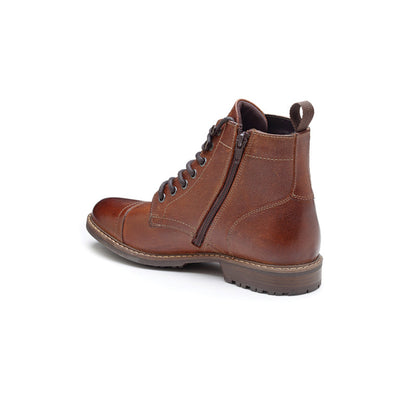 RedTape Men Wood Genuine Leather Ankle Length Boots