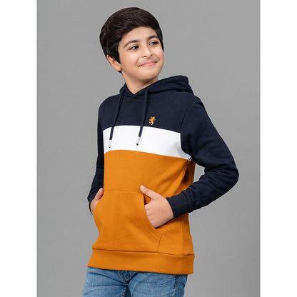 RedTape Dark Navy Hoodie for Boy | Comfortable & Durable