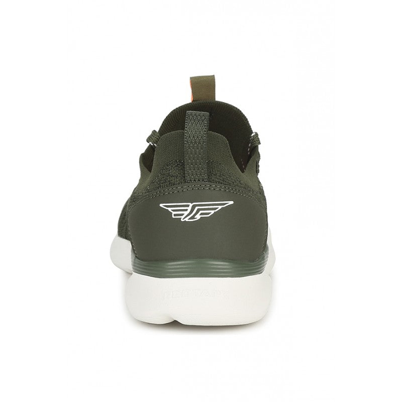 Men Olive Walking Shoes