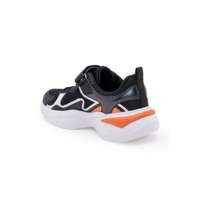 RedTape Kids-Unisex Black Walking Shoes