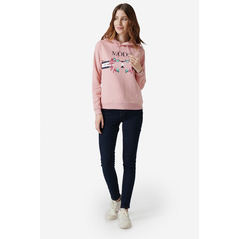 Women Pink Hoodie