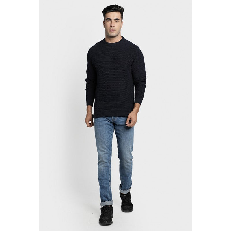 Mens Navy Sweater