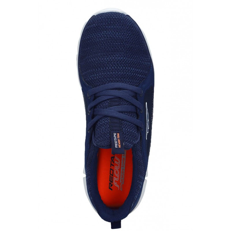 Men Navy Walking Shoes