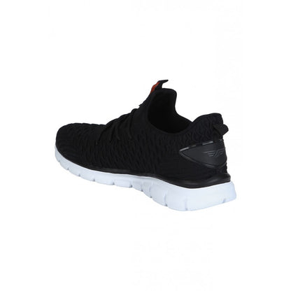 RedTape Men Black Walking Shoes