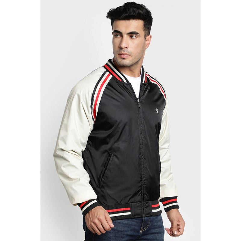 RedTape Black Reversible Men's Jacket