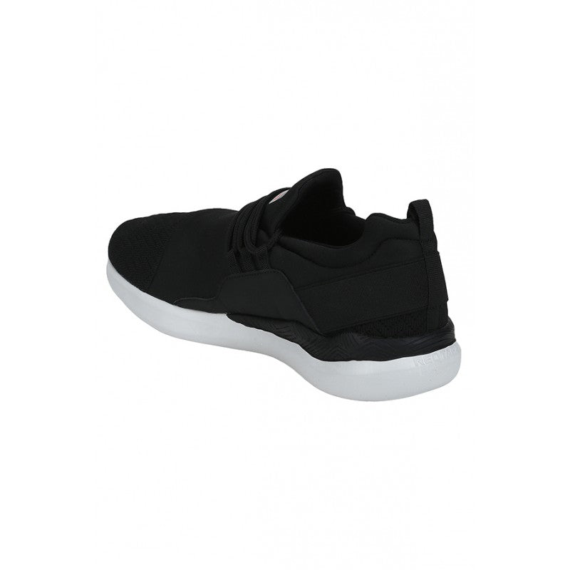 RedTape Men Black Walking Shoes