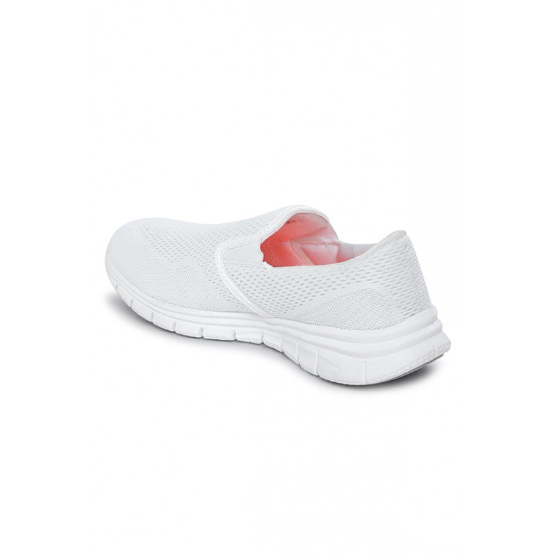 Men White Walking Shoes