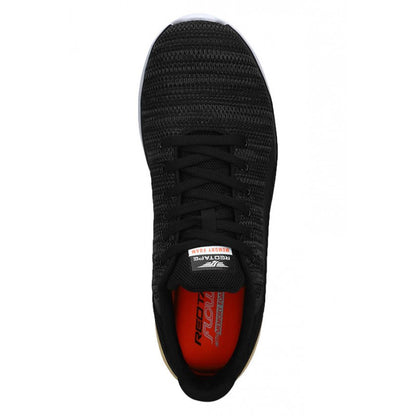 RedTape Men Black Walking Shoes