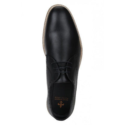 Bond Street by RedTape Men Black Derby Shoes