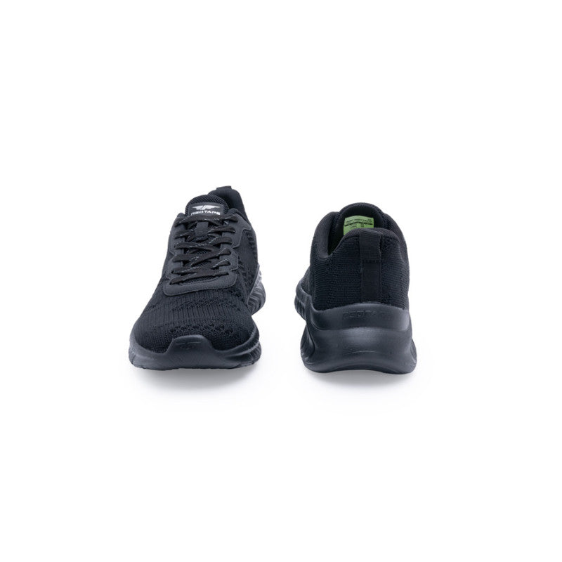 RedTape Men Black Walking Shoes