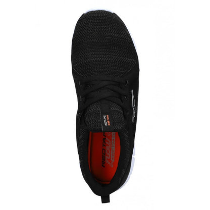 RedTape Men Black Walking Shoes