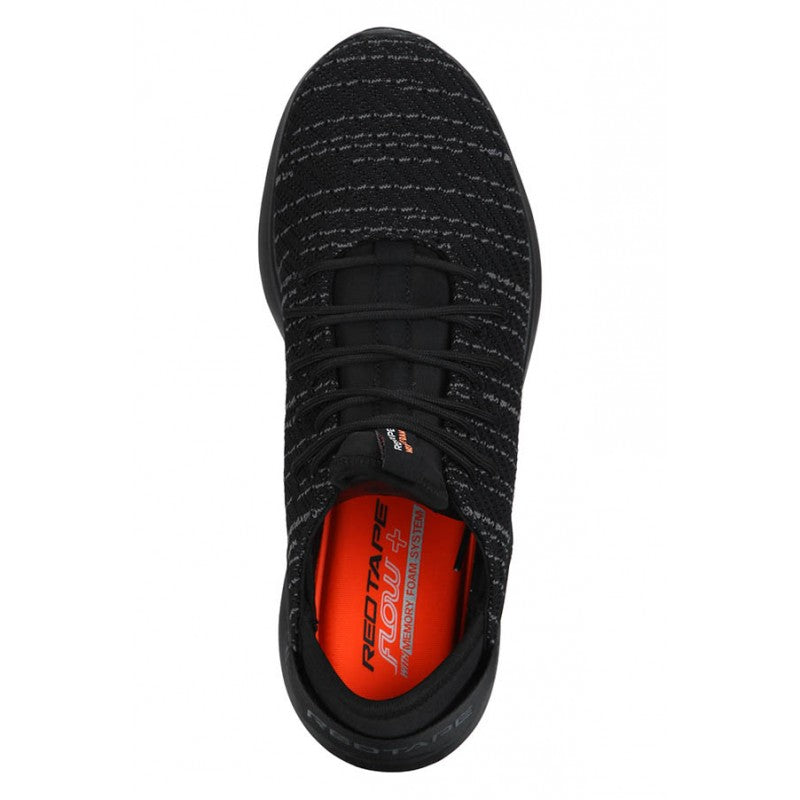 Men Black Walking Shoes