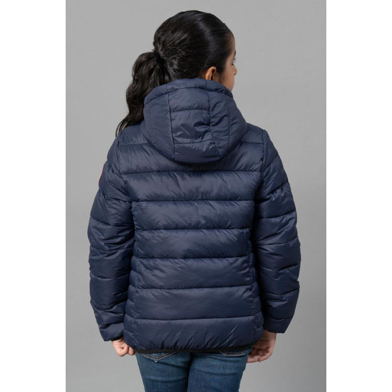Kids Unisex Navy Padded Jacket