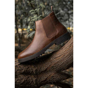 Genuine Leather Chelsea Boots for Men | Slip-On & Durable