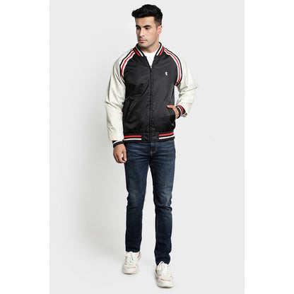 RedTape Black Reversible Men's Jacket