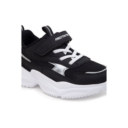 RedTape Unisex Kids Black Sports Shoes