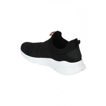 RedTape Men Black Walking Shoes