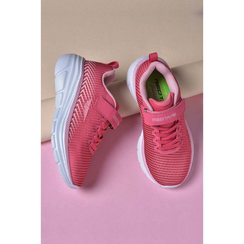 RedTape Kids-Unisex Pink Walking Shoes