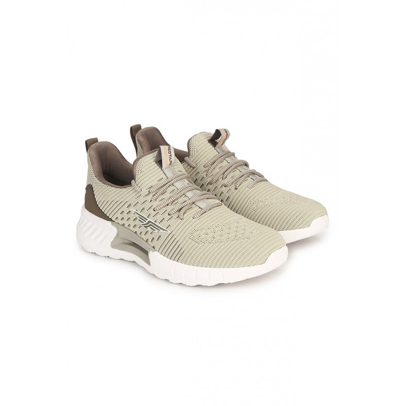 Men Beige Walking Shoes